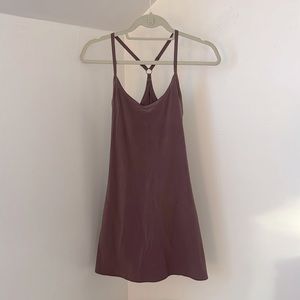 Outdoor Voices Exercise Dress Plum XXS